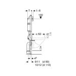 Geberit wc tartály Duofix Basic 111.153.00.3