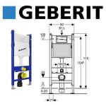 Geberit wc tartály Duofix Basic 111.153.00.3