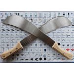 Bozótvágó kés íves (machete) teljes/penge hossz: 530/380 mm nyél: fa