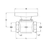 Mofém AHA 3/4" BB golyóscsap