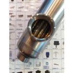 BRH hőcserelő 61kW 6/4"bm-6/4"bm rozsdamentes