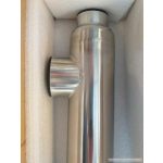 BRH hőcserelő 61kW 6/4"bm-6/4"bm rozsdamentes