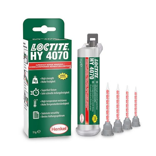 Loctite HY4070 kétkomponensű hibrid ragasztó