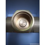 BRH 2utú/3járatú 1”BM keverőszelep M30x1.5 vezérlőegység csatlakozási lehetőséggel, KVs=5.0