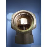 BRH 2utú/3járatú 1”BM keverőszelep M30x1.5 vezérlőegység csatlakozási lehetőséggel, KVs=5.0