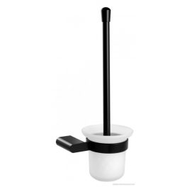 TITANIA NATY wc-kefe tartó (kefével), fekete