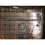  Négyzetrácsos fólia padlófűtéshez L=50m