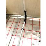  Négyzetrácsos fólia padlófűtéshez L=50m