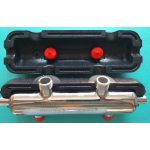 BRH rozsdamentes szigetelt hidraulikus váltó 4x1" 45kw