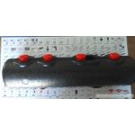 BRH rozsdamentes szigetelt hidraulikus váltó 6x1" 70kw