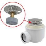 CLICK/CLACK lefolyó készlet fém