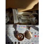 Alcadrain Automata kádszifon készlet, RED GOLD-szálcsiszolt matt, A55K-RG-B