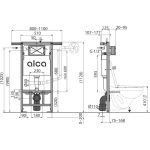 Jádromodul - Falsík alatti szerelési rendszer ECOLOGY száraz szereléshez (főképp panellakások fürdőszobáinak átépítéséhez)