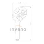 LARISA kézizuhany, króm