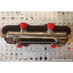 Hidraulikus váltó , ÓRACSATLAKOZÓS (2db) RM szigetelt 4x1", 2.5m3/h 45kW