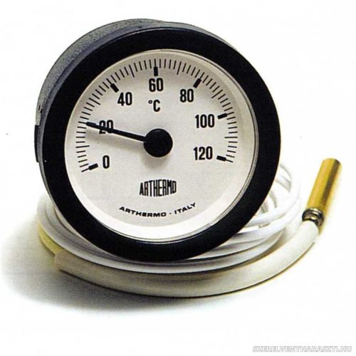 BRH hőmérő kapilláris 1500mm Ø57/Ø52mm 0-120°C