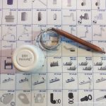 BRH termosztátfej M30x1.5 kapilláris 1m csőhossz 20-70°C