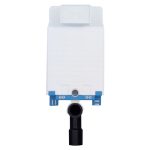 Egységcsomag NIAGARA WC tartály + fehér szögletes nyomólap + fali WC csésze