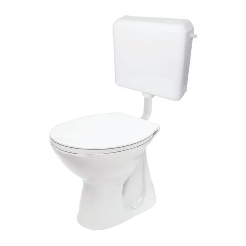Egységcsomag AQUA WC tartály + Ø40/50 rövid bekötőcső + fayance