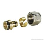 Eurokónuszos csatlakozó 3/4", 20 mm-es ötrétegű csőhöz