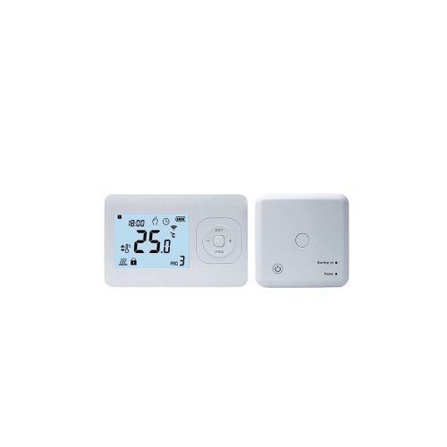 HC-Control digitális termosztát szett, Wi-Fi és rádió frekvenciás, heti programozású termosztát