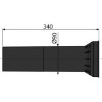 Csatlakozó a mozgássérült WC-hez