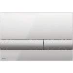 Nyomólap a falsík alatti szerelési rendszerekhez, króm-fényes/matt