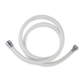 műanyag zuhanycső 150 cm, fehér