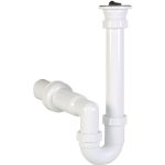 Csőszifon leeresztőszeleppel Ø50 mm-es elfolyással