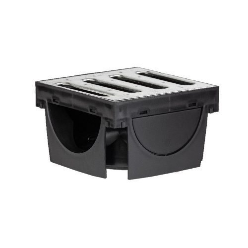 T idom kültéri folyókához, horganyzott ráccsal, lapos