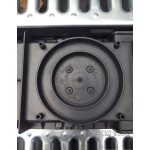 Alacsony kültéri folyóka 1 m-es horganyzott ráccsal