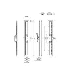 Styron zuhanyfolyóka 500-as Harmoni (Harmony) ráccsal