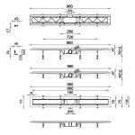 Styron zuhanyfolyóka 900-as Harmoni (Harmony) ráccsal