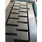 Styron fekete zuhanyfolyóka 800-as Medium fekete ráccsal