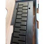 Styron fekete zuhanyfolyóka 800-as Medium fekete ráccsal