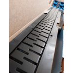 Styron fekete zuhanyfolyóka 800-as Medium fekete ráccsal