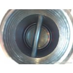 Lábszelep súlyterheléses horganyzott 1"