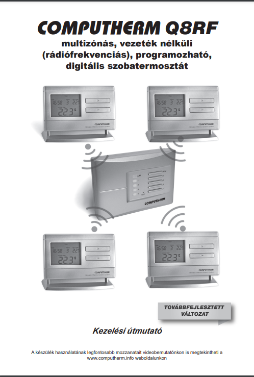 Q8 RF Kezelési útmutató